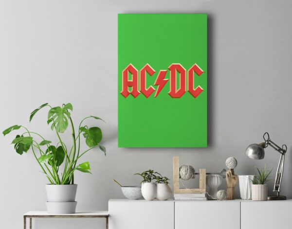 ACDC Shook Me Wall Art Canvas Home Decor New Portrait Wall Art Kelly