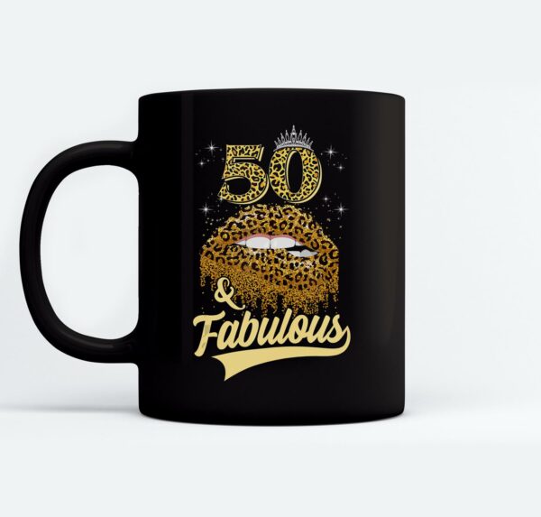 50 Years Old Gifts 50 amp Fabulous Since 1972 50th Birthday Mugs Ceramic Mug Black