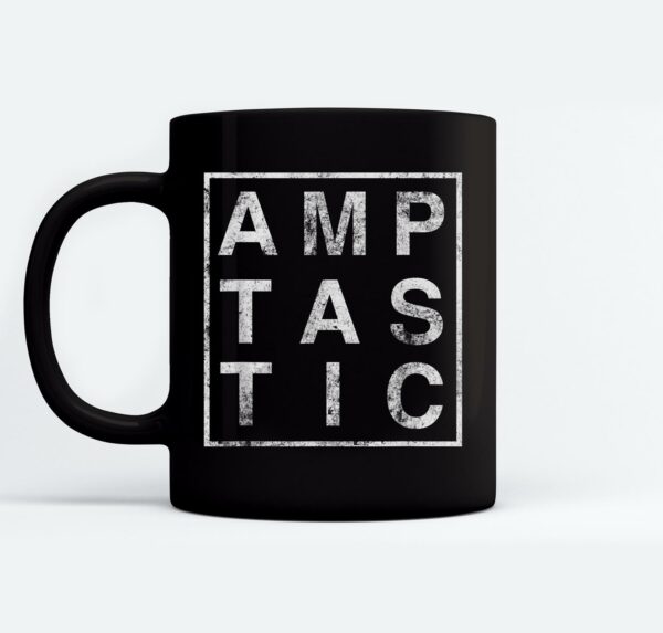 Amputee Amptastic Prosthetic Mugs Ceramic Mug Black