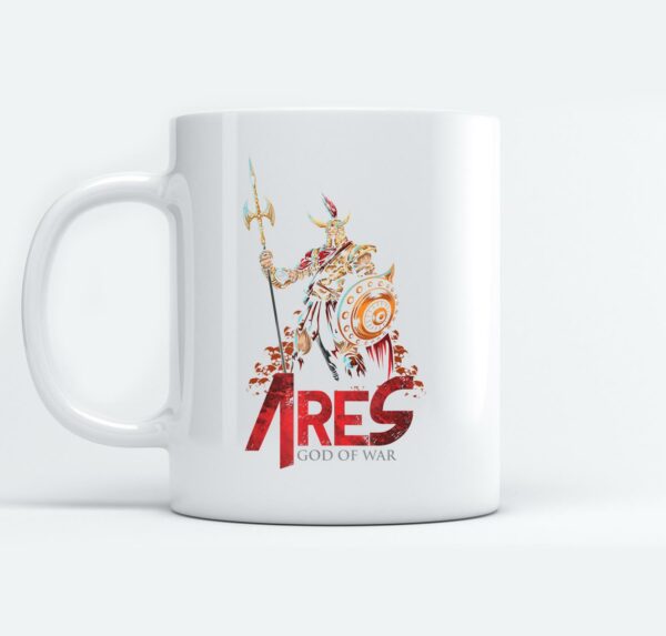 Ares Gods of War Ancient Greek Mythology and Folklore Mugs Ceramic Mug White