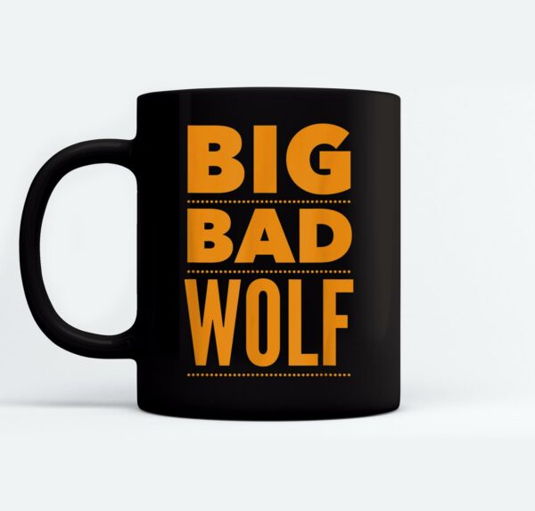 Big Bad Wolf Funny Halloween Costume Mugs Ceramic Mug Black